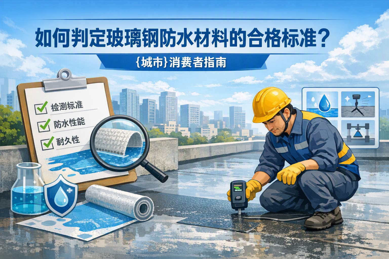 如何判定玻璃钢防水材料的合格标准？ 榆林 消费者指南