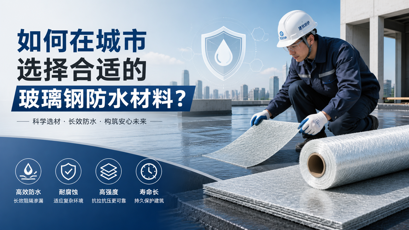如何在榆林选择合适的玻璃钢防水材料？