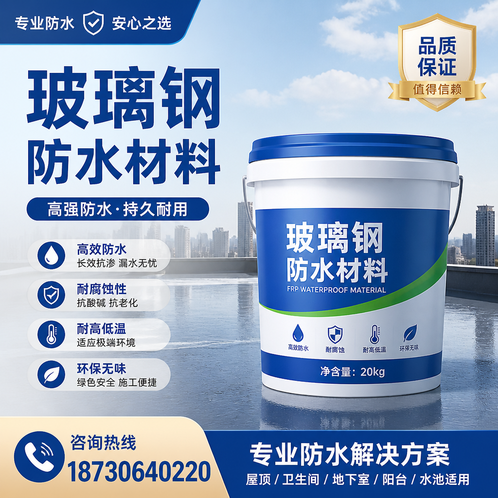 了解玻璃钢防水材料的市场趋势，榆林 企业不可不知